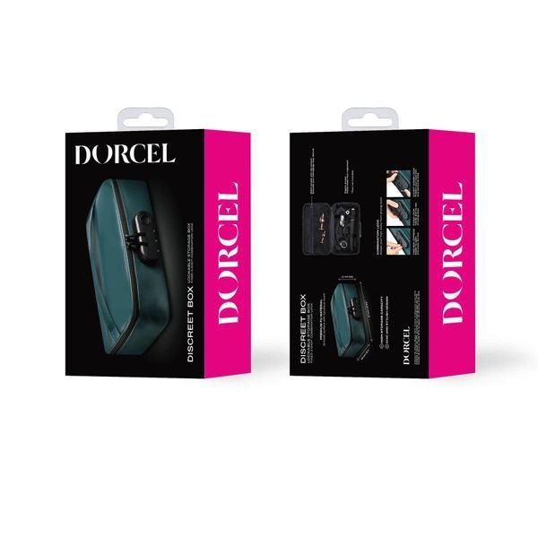 Кейс для игрушек Dorcel DISCREET BOX LUXURY GREEN, кодовый замок, 27&times;16&times;7,62 см SX1110 фото