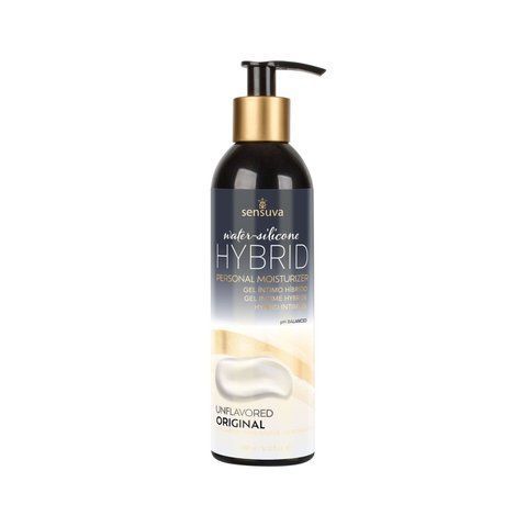 Змазка водно-силіконова Sensuva Hybrid Formula (240 мл) без цукру, можна для оральних пестощів SO3249 фото