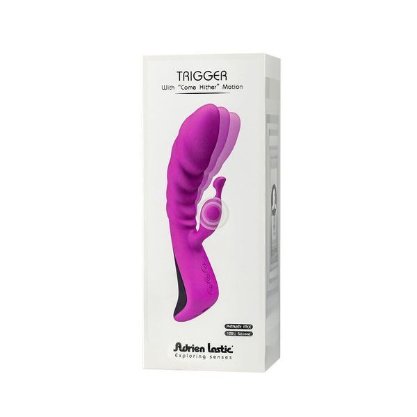 Вібратор Adrien Lastic Trigger з масажними рухами стовбура AD11031 фото