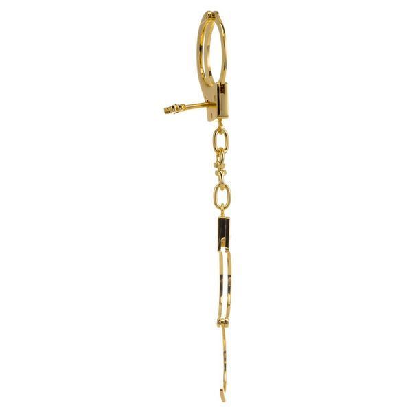 Наручники LOCKINK Pretty-sub Handcuffs, золотистые, металлические, можно открыть без ключа SX0896 фото