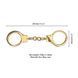 Наручники LOCKINK Pretty-sub Handcuffs, золотистые, металлические, можно открыть без ключа SX0896 фото 8