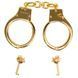Наручники LOCKINK Pretty-sub Handcuffs, золотистые, металлические, можно открыть без ключа SX0896 фото 7