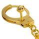 Наручники LOCKINK Pretty-sub Handcuffs, золотистые, металлические, можно открыть без ключа SX0896 фото 2