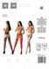 Эротические ажурные колготки-бодистокинг Passion S029 One Size, red, пояс и чулки, с доступом SO8958 фото 5