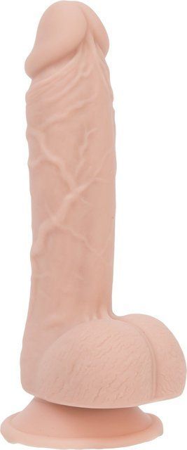 Реалистичный фаллоимитатор на присоске ADDICTION &mdash; Mark 7,5&Prime; Dildo With Balls, Beige SO5583 фото