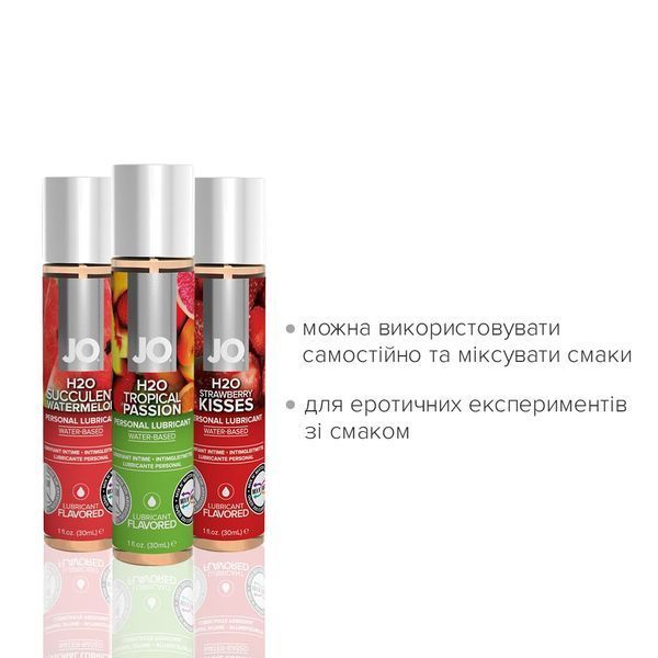 Набор JO Tri-Me Triple Pack &mdash; Flavors (3&times;30 мл) три разных вкуса оральных смазок SO2840 фото