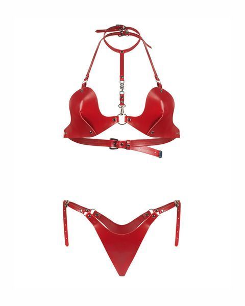 Комплект Obsessive Inferro 2-pcs set S/M/L SX3595 фото