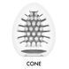 Мастурбатор-яйцо Tenga Egg Cone, плотный TPE, пробник лубриканта 5 мл SO9801 фото 3