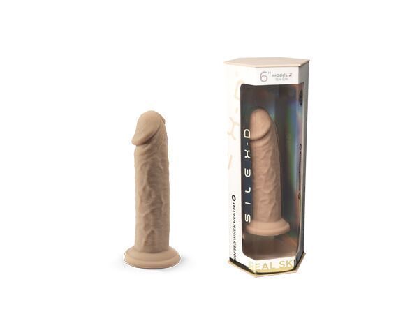 Фалоімітатор SilexD Robby Real Skin Flesh (MODEL 2 size 6in) SX2626 фото