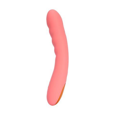 Смарт-вібратор з пульсацією Svakom Ava Neo Peach Pink, 15 режимів роботи, водонепроникний SX1112 фото