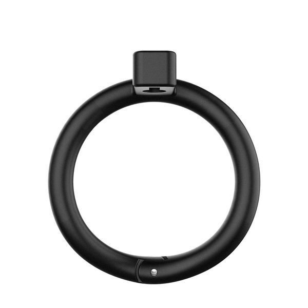 Клетка для пениса LOCKINK SEVANDA Naja-Cobra Chastity Cage Satin Black, 3 кольца разных размеров SX0872 фото