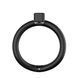 Клетка для пениса LOCKINK SEVANDA Naja-Cobra Chastity Cage Satin Black, 3 кольца разных размеров SX0872 фото 4