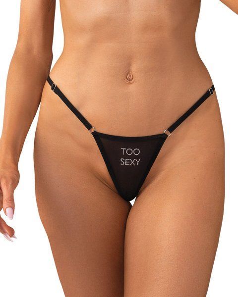 Трусики Obsessive Violami Sexy thong S/M SX3632 фото