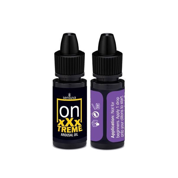 Збуджувальні краплі для клітора Sensuva On xXxTREME Arousal Oil (5 мл) with Antidote (5 мл) + антидот SX1487 фото