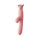 Вібратор з підігрівом та вакуумною стимуляцією клітора Zalo - ROSE Vibrator Strawberry Pink SO6680 фото