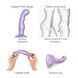 Насадка для страпона Strap-On-Me Dildo Plug P&G Lilas Metallic S SO9001 фото 3