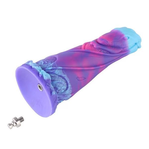 Фалоімітатор для секс-машин Hismith 7.48&Prime; Silicone Dildo HSA139 Monster Series, система KlicLok SO9969 фото