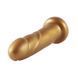 Золотой фаллоимитатор Hismith 6.8&Prime; Golden Silicone Dildo, система KlicLok SO6202 фото 4