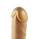 Золотой фаллоимитатор Hismith 6.8&Prime; Golden Silicone Dildo, система KlicLok SO6202 фото 5