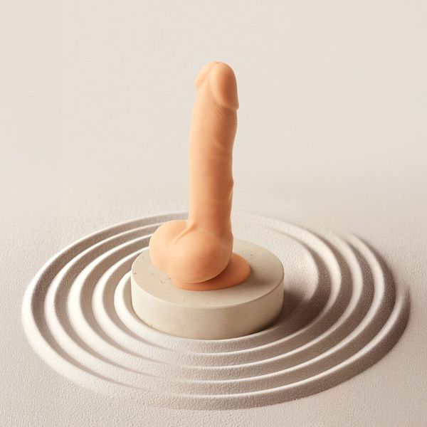 Фаллоимитатор с вибрацией и ротацией Strap-On-Me Rotating & Vibrating Realistic Dildo - L - Vanilla SX3504 фото