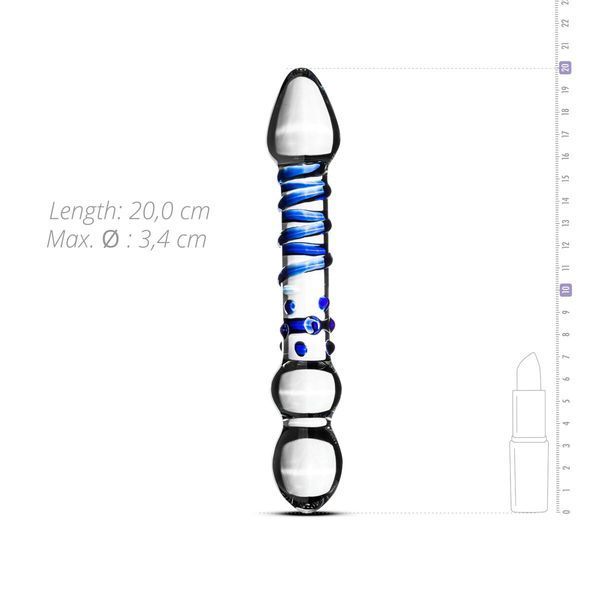 Скляний дилдо Gildo Glass Dildo No. 21 SO4589 фото
