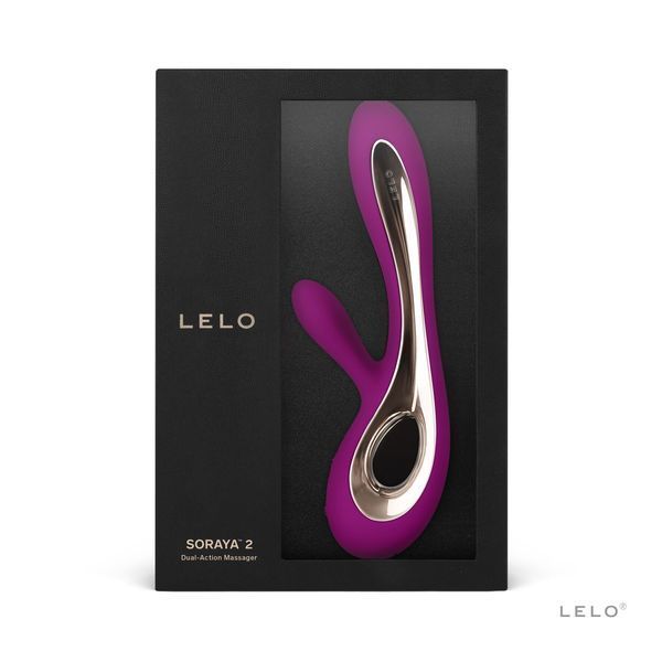 Вибратор-кролик LELO Soraya 2 Deep Rose, 12 режимов вибрации, до 4 часов работы SO8111 фото