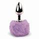 Анальная пробка FeelzToys - Bunny Tails Butt Plug Purple SO5062 фото