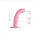 Насадка для страпона з подвійною точковою пульсацією Strap-On-Me TAPPING DILDO WAVE &ndash; CORAL PINK, М SO9622 фото 2