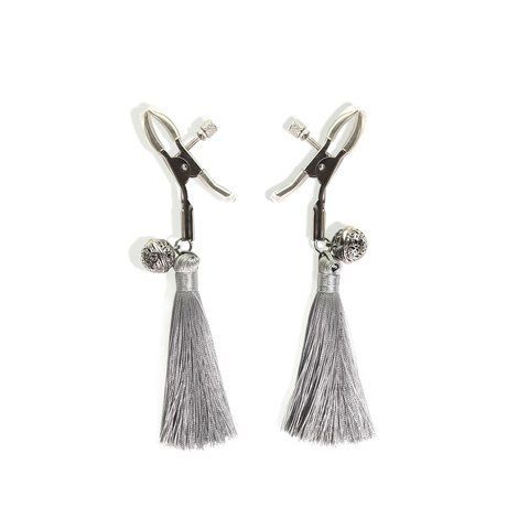 Зажимы для сосков Art of Sex - Nipple Clamps Barocco Tassels SO9848 фото