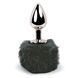 Анальная пробка FeelzToys - Bunny Tails Butt Plug Black SO5063 фото